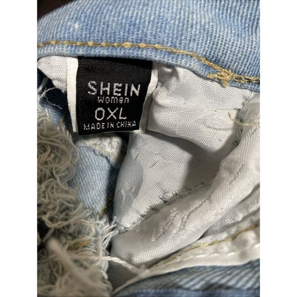 Jean Shorts Shein Woman Zero XL Distressed - Picture 4 of 5
